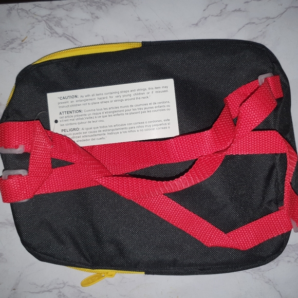 Disney Pixar Cars Mini Backpack "Road Trip" Lighting McQueen #95 - Picture 3 of 3